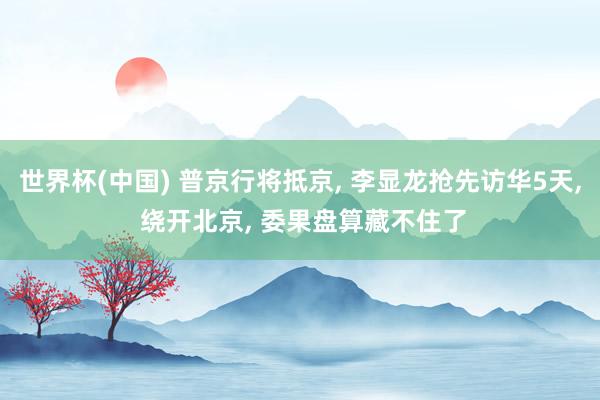 世界杯(中国) 普京行将抵京， 李显龙抢先访华5天， 绕开北京， 委果盘算藏不住了