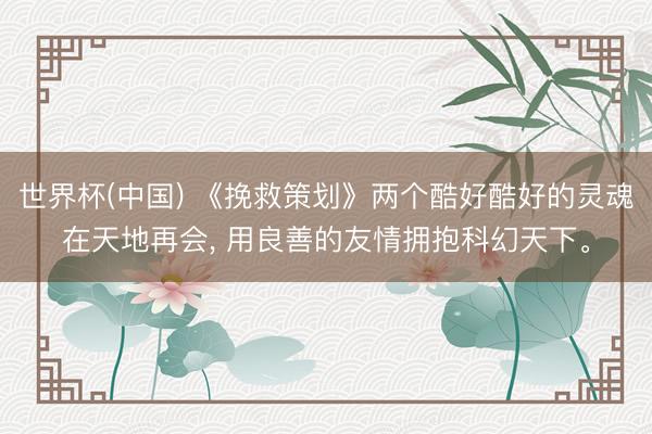 世界杯(中国) 《挽救策划》两个酷好酷好的灵魂在天地再会， 用良善的友情拥抱科幻天下。